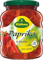 Kühne Paprika in Streifen (320g)