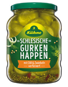 Kühne Schlesische Gurken Happen (370g)