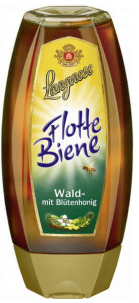 Langnese Flotte Biene Wald- mit Blutenhonig (250g)