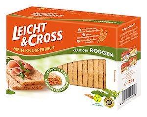 Leicht & Cross Mein Knusperbrot Kraftiger Roggen (125g)