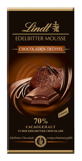 Lindt Edelbitter Mousse Chocolate-Truffle (150g)