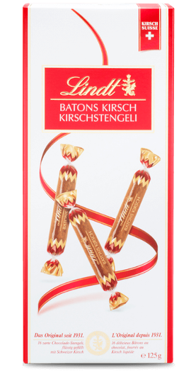 Lindt Kirsch Batons (125g)