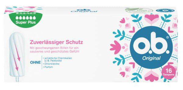 O.b. Original Tampons Super Plus (16 St)