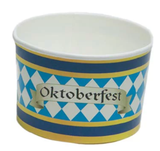 Oktoberfest Snack Paper Bowls 5 Pcs