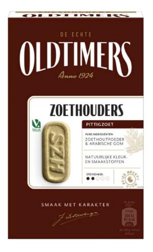 Oldtimers De Echte Pittigzoete Sneker Zoethoudertjes (235g)