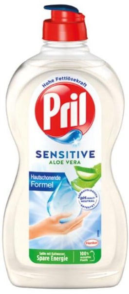 Pril Sensitive With Dermaschutz + Aloe Vera (450ml)
