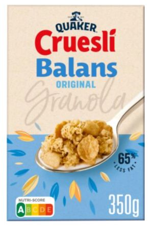 Quaker Cruesli Balans Naturel (350g)