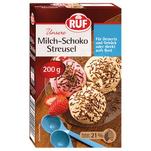 RUF Unser Milch-Schoko Streusel (200g)