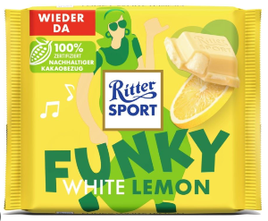 Ritter Sport Funky White Lemon (100g)