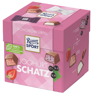 Ritter Sport Schokowürfel Joghurtschatz 22 Stuck (176g)