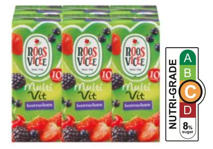 Roosvicee Multivit bosvruchten (6x200ml)