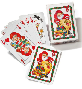 SANTA PLAYING CARDS