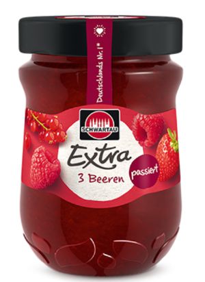 Schwartau Extra 3 Beeren Kernlos (340g)