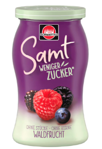 Schwartau Samt weniger Zucker Waldfrucht (255g)