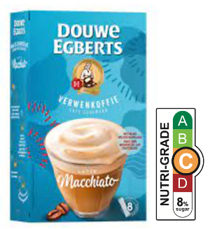 Douwe Egberts Verwenkoffie Latte Macchiato 8 Stuks (131g)