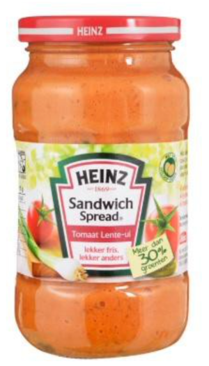 Heinz Sandwich Spread Tomaat Lente Ui (300g)