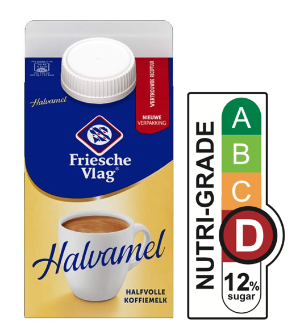 Friesche Vlag Halvamel Koffiemelk (455 ml)