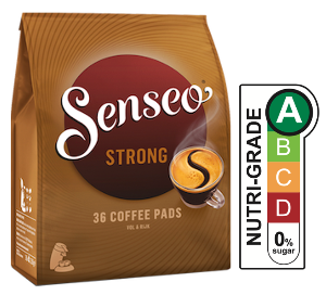Senseo® Strong Coffee Pads, Dark Roast, Triple Pack of 48 Pads 