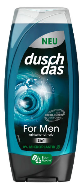 Duschdas 3in1 Duschgel & Shampoo for Men(225ml)