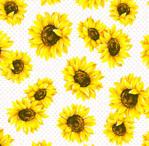 Duni PD Tissue Napkins 20 Stück - Sunflower Garden (33 x 33 cm)