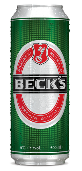 Becks Pils German Beer 5.o% (0.5L)