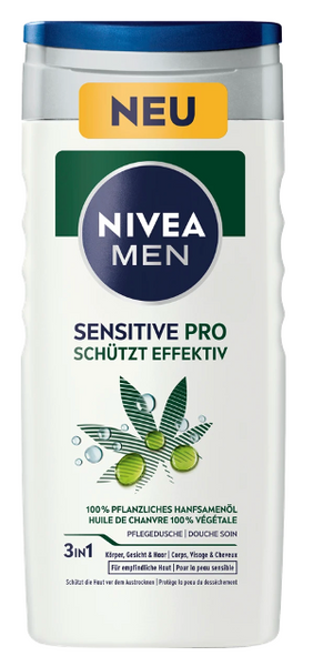 Nivea Men 3in1 Duschgel Sensitive Pro (250ml)