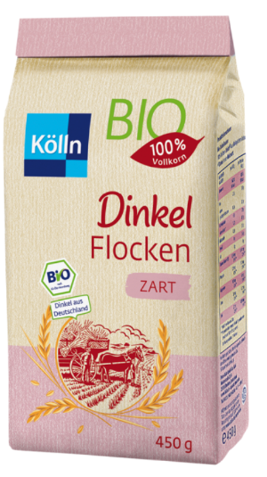 Kolln Bio Dinkel Flocken Zart (450g)