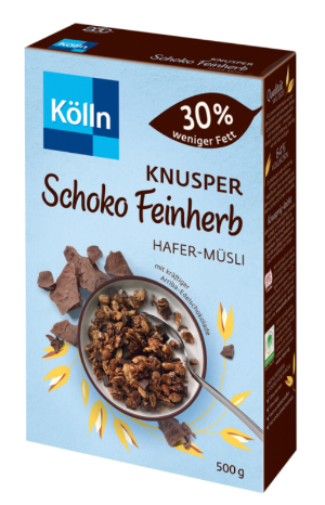 Kolln Knusper Schoko Feinherb Hafer Musli (500g)