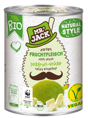 Mr. Jack Bio Jackfruit Natural Style (400g)
