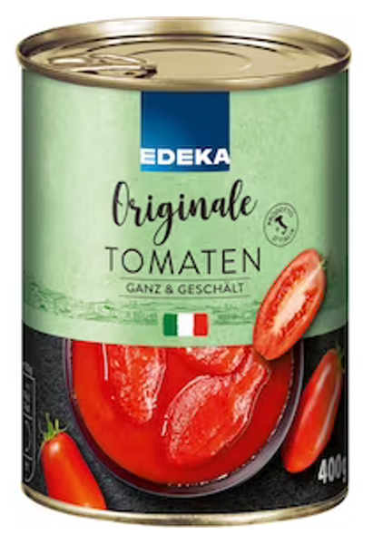 Edeka Originale Tomaten Ganz und Geschält (400g)