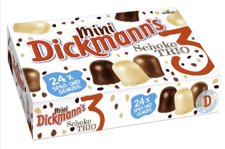 Mini Dickmann's Schoko TRIO 24er (200g)