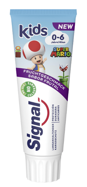 Signal Toothpaste Junior Fruit Flavor 0-6 Jahre (75ml)