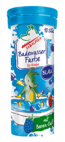 TABALUGA Badewasserfarbe mit Beeren-Duft (45g)