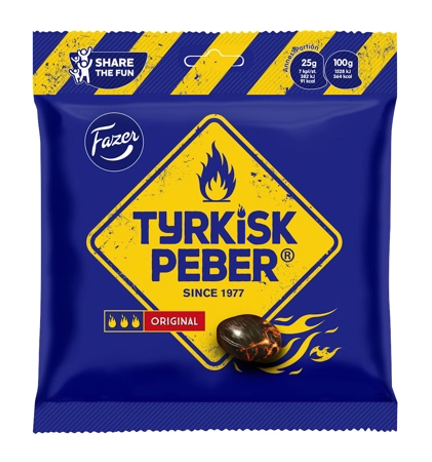 Fazer Tyrkisk Peber Original (300g)