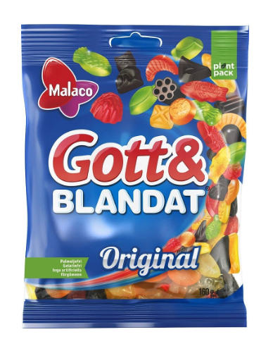 Malaco Gott & Blandat Original (160g)