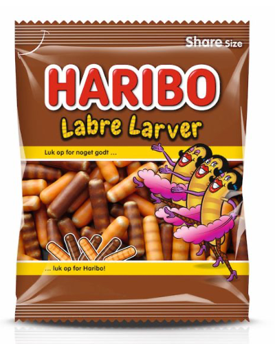 Haribo Labre Larver (120g)