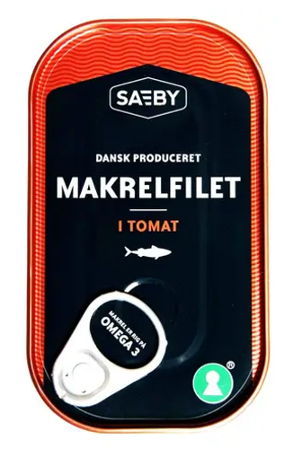 Saeby Makralefilet Tomat Sauce (125g)