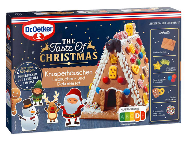 Dr.Oetker Knusper-Hauschen Lebkuchen Set (335g)