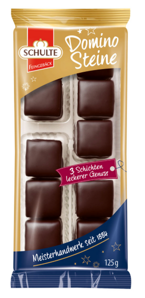 Schulte Dominosteine Zartbitter (125g)