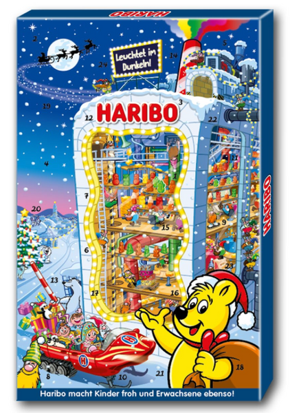 Advent Haribo Adventskalender (300g)