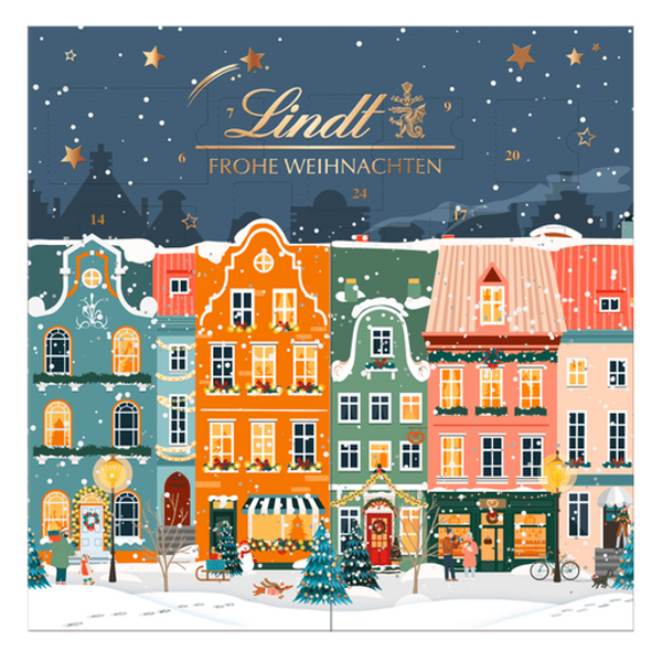 Advent Lindt Frohes Winterhäuser Adventskalender (153g)
