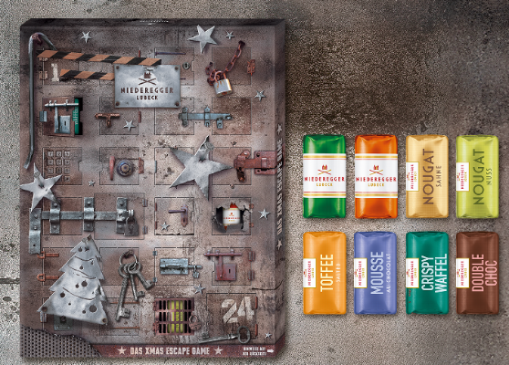 Advent Niederegger Adventskalender "Escape" (300g)