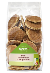gwoon Mini Stroopwafels (300g) - Best Before 20 Apr 2026