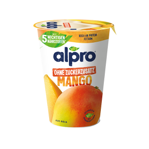 Alpro Mango, ohne Zuckerzusatz (400g)