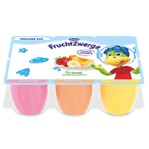 Danone Fruchtzwerge weniger süß 6x50g (300g)