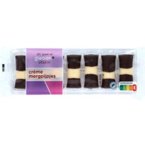 g'woon Mergpijpjes Crème (210g)