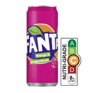 Fanta Mango & Dragonfruit (330ml)
