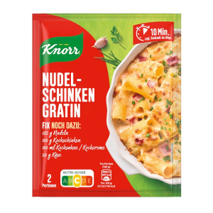 Knorr Fix Pasta : Nudel-Schinken Gratin (32g)