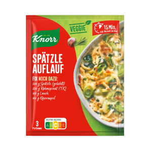 Knorr Fix Pasta : Spätzle Auflauf (40g)