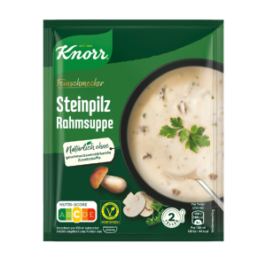 Knorr Feinschmecker Steinpilz Rahmsuppe (500ml)